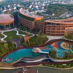 苏州阳澄湖喜柯大酒店 悦湖楼-园景双床房2晚(连住)