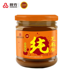 古币 纯芝麻酱330g 调味酱麻酱 传统石磨工艺 火锅蘸料拌面调料
