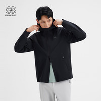 KOLON SPORT 户外软壳衣 男透湿防泼水防风石墨烯复合软壳夹克