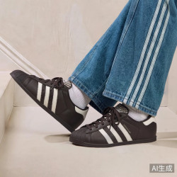 adidas 三叶草男女秋季SUPERSTAR LO PRO W运动休闲鞋KK0421 KK0421 36.5