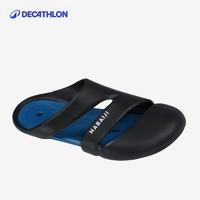 迪卡侬 NABD CLOG500 速干防滑 墨黑色蓝底 42-43码 洞洞鞋