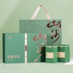 华源 2026明前新茶特级信阳毛尖春茶绿茶茶叶中秋节送礼送长辈礼