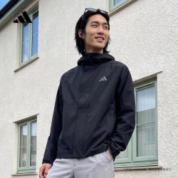 adidas 男子秋季M ESS RAIN JKT运动休闲夹克外套KS7695 KS7695 L