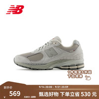 new balance NB官方男女情侣秋季百搭简约舒适通勤轻便休闲运动鞋2002R系列 灰色 U2002REE 37 (脚长22.5cm)