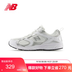 new balance 男女同款秋季户外休闲轻便透气运动老爹鞋408系列ML408WM 38