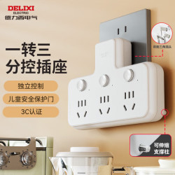德力西 CD98Z-195008 一转三转换插头
