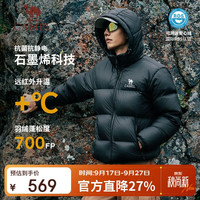 骆驼 户外羽绒服男女同款加厚保暖面包服A33CAPN163E