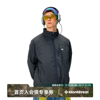 瞬时山野 NOTHOMME户外纯色立领防风棉衣外套石墨烯保暖棉服男 山岩灰 M