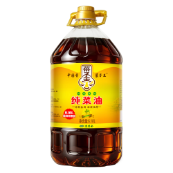 菜子王 非转基因传统压榨 纯菜籽油 6.18L