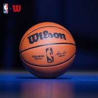 威尔胜 NBA比赛用球OFFICIAL GAME BALL牛皮成人室内7号篮球
