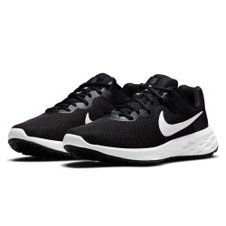 NIKE Revolution 6 Nn 男子跑鞋 DC3728-003 黑白 44.5