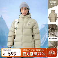 骆驼 户外气凝胶羽绒服男女同款保暖面包服外套A34CAPN750B