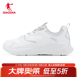 乔丹 网面休闲鞋男运动鞋2026秋季新款鞋子黑色百搭运动鞋男鞋 云峰白/淡灰 41