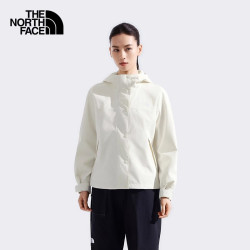 北面 女防水硬壳冲锋衣户外防风8GKJ 沙丘白/QLI XL
