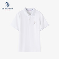 U.S. POLO ASSN. polo衫男夏季商务休闲美式短袖t恤男士高端轻奢上衣男爸爸父亲节