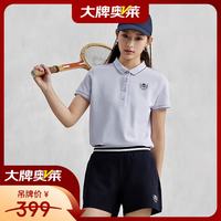 卡帕 复古短袖POLO衫女2025新款夏休闲半袖运动t恤女款上衣潮K0E42PD01