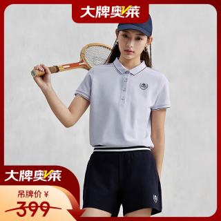 卡帕 复古短袖POLO衫女2025新款夏休闲半袖运动t恤女款上衣潮K0E42PD01