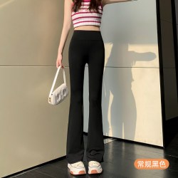 黛朵诺 高腰提臀微喇叭瑜伽裤