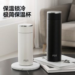 富光 保温杯男泡茶316L不锈钢女便携茶水分离学生高档大容量水杯子