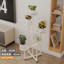轻奢铁艺多层花架