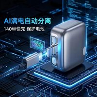 百亿补贴：忆捷 满电自动分离器满电分离器快充手机充满自动断电防过充充电
