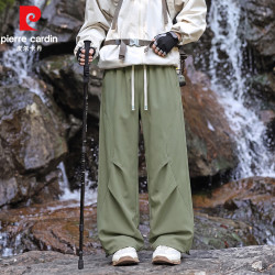 皮尔·卡丹 皮尔卡丹 秋冬宽松休闲裤 男工装裤 登山裤 运动裤