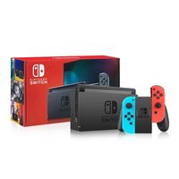 任天堂 switch游戏机日版ns续航增强版家用体感AS11便携掌机游戏主机红蓝