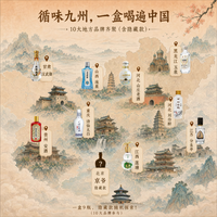 京东超市 9州5味微醺小酒盲盒 1.05L 浓酱清特香兼香型白酒