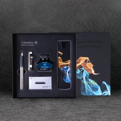 施耐德 新品 德国进口施耐德钢笔Schneider贝斯麦墨迷幻夜旅水礼盒成人办公商务高档礼物送礼钢笔金属笔杆礼盒
