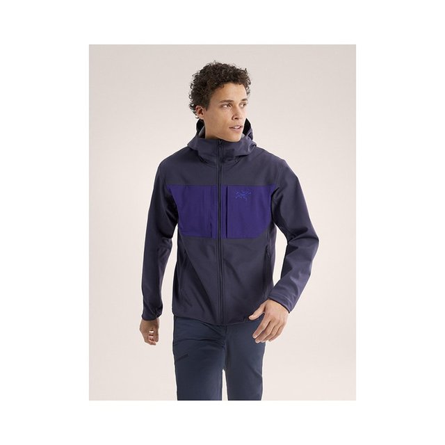 户外徒步：始祖鸟 Gamma MX Hoody 男士软壳冲锋衣