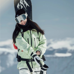 WEYA 滑雪P棉滑雪服男女单板防水加厚全压胶专业雪服美式保暖上衣