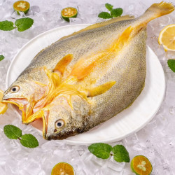 三都港 调味宁德大黄鱼三去黄花鱼 醇香黄鱼鲞350g*1包（含3条）冷链锁鲜