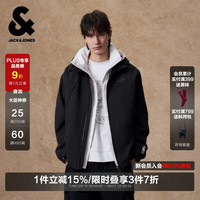 杰克琼斯 男士NBA联名湖人队男装高端连帽夹克