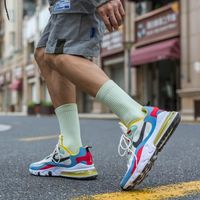 SPORTS HOUSE Sport’ s House运动之家男士休闲运动袜多色防滑缓震毛巾底抗菌防臭专业运动袜子 白色运动袜
