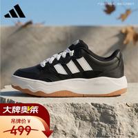 adidas 男女鞋 运动型格系列 Lite Shuffle 运动休闲鞋 KH9023 碳黑 42