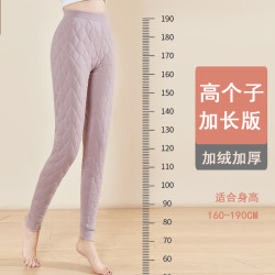 校服神裤青少年初中学生加长版秋裤加绒加厚保暖裤神器内胆棉裤