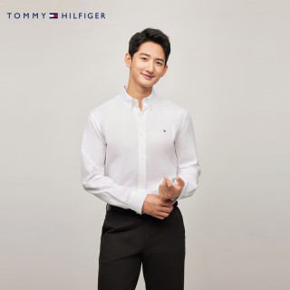 TOMMY HILFIGER 78JA910 纯棉府绸 男士衬衫