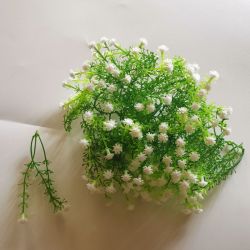N 鲜花配饰 塑料配花草 花束配草 花装装饰材料 花束点缀 满天星