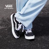 VANS 官方 Brooklyn LS黑色简约复古女鞋板鞋