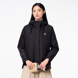 伯希和 山行 抓绒冲锋衣女款三合一可拆卸防风保暖登山服户外防水外套