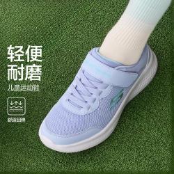 斯凯奇 女童运动鞋 透气低帮魔术贴