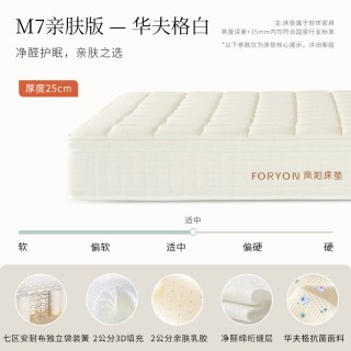 凤阳 分区席梦思独袋弹簧舒适护脊记忆棉乳胶透气家用双人静音床垫