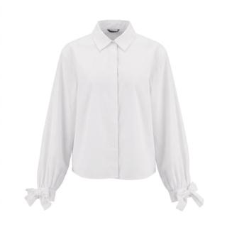 限尺码：ZARA 简约束口袖子设计衬衫
