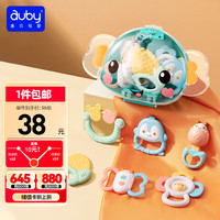 PLUS会员：澳贝 婴儿玩具手摇铃牙胶6pcs