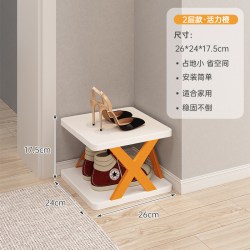 SAMEDREAM 三梦鞋架家用门口多层简易小窄鞋架子出租房用省空间鞋柜2026新款