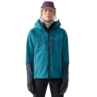 HAGLÖFS 火柴棍 ROC Sight Softshell II 户外软壳衣 607806 女款 纯黑 S