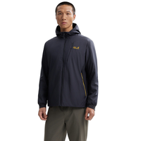 Jack Wolfskin 狼爪 14峰 Pro 登山徒步三合一冲锋衣 A66922 男款 星空深蓝 S