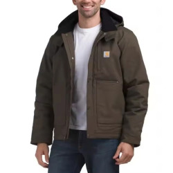 carhartt 男士保暖连帽夹克