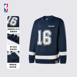 NBA 男女运动冰球服早秋长袖T恤上衣polo衫