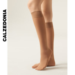 Calzedonia 卡泽意袜女士夏季30D薄款潮ins半透明及膝袜JK袜MIG001